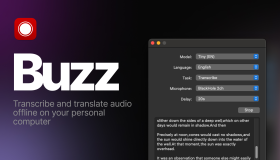 Buzz - 基于OpenAI Whisper语音识别模型研发的声音转文本技术,简单好用且免费开源 Buzz - 基于OpenAI Whisper语音识别模型研发的声音转文本技术,简单好用且免费开源