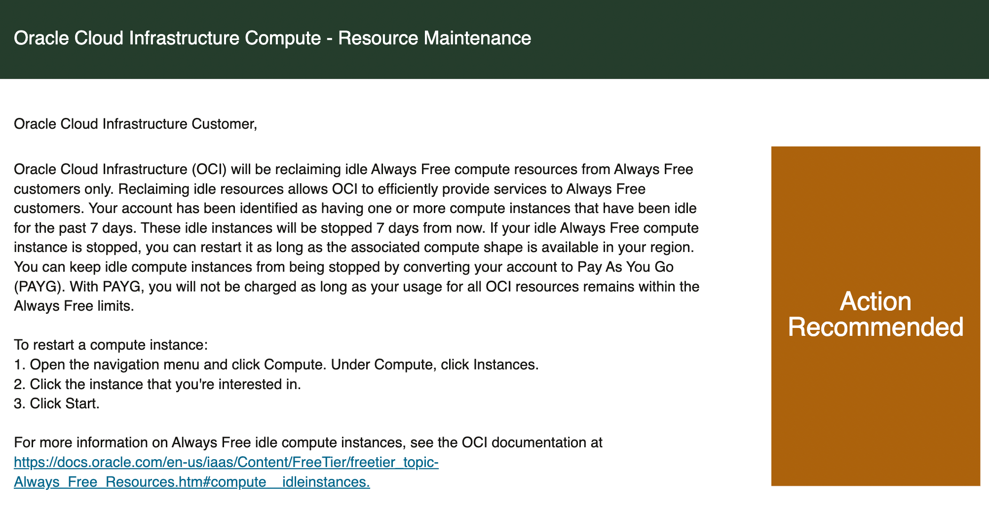 甲骨文闲置ARM实例防回收的方法插图 甲骨文闲置ARM实例防回收的方法插图