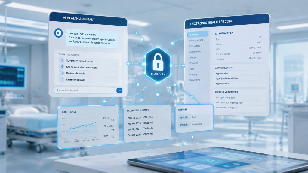 OpenAI为ChatGPT Health接入Epic,医生可只读导入患者记录插图 OpenAI为ChatGPT Health接入Epic,医生可只读导入患者记录插图